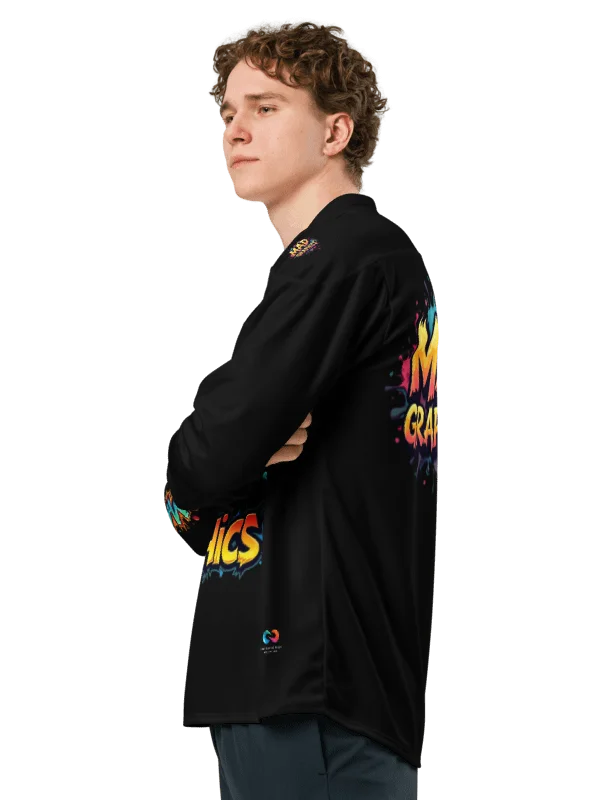 LIMITED EDITION - CNX Core All-over print Unisex Long Sleeve Tee — Mad Graphics 002 product image (8)