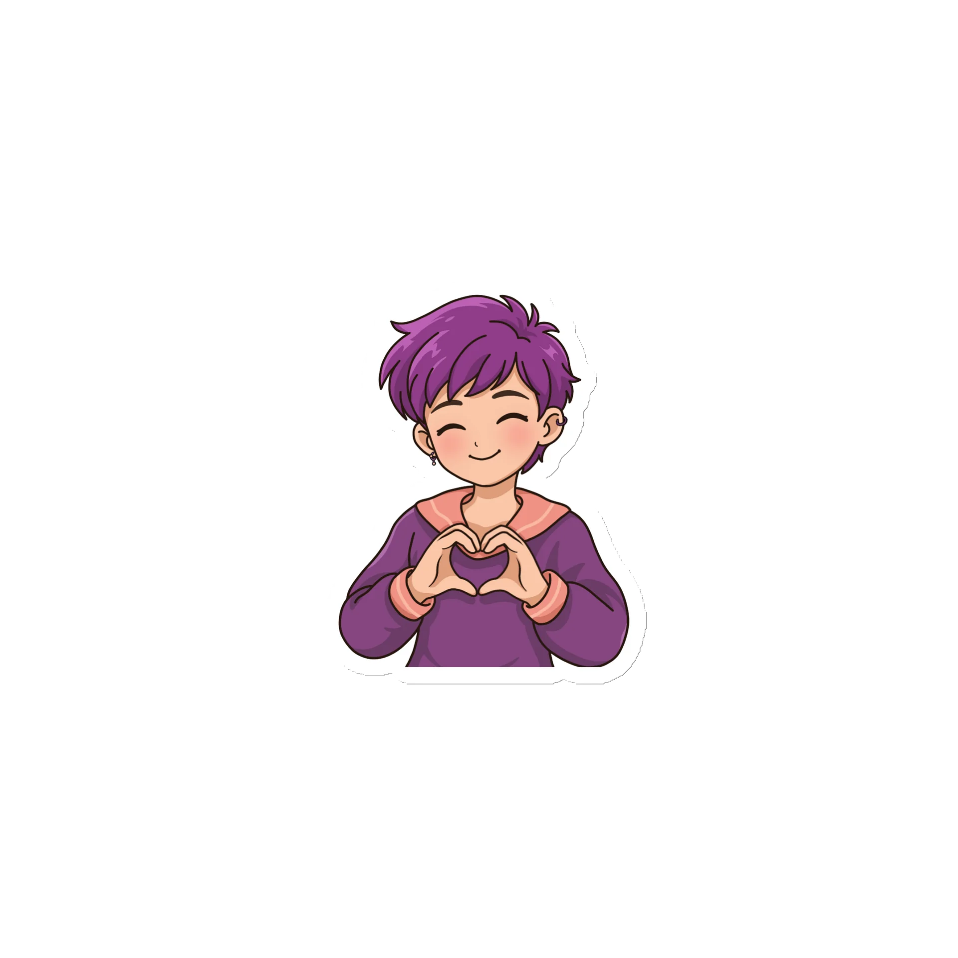 Firesong Heart Magnet product image (1)