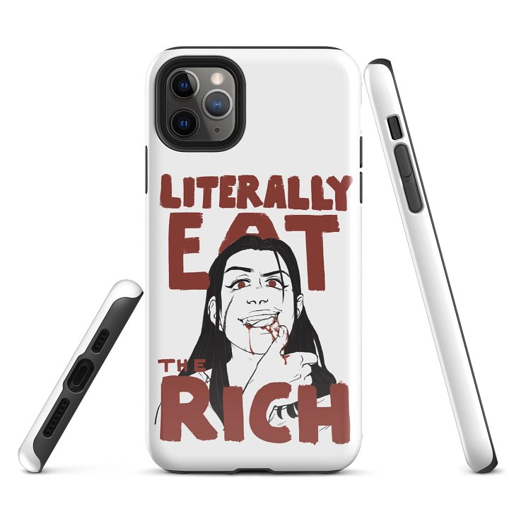 Literally Eat The Rich Tough iPhone Case product image (5)