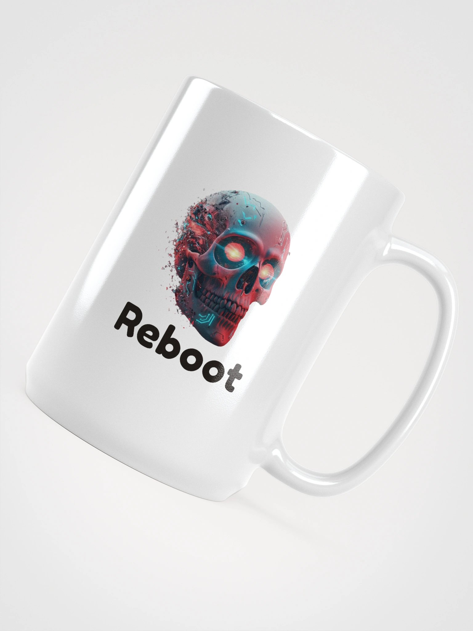 Futuristic Reboot Skull Mug product image (4)