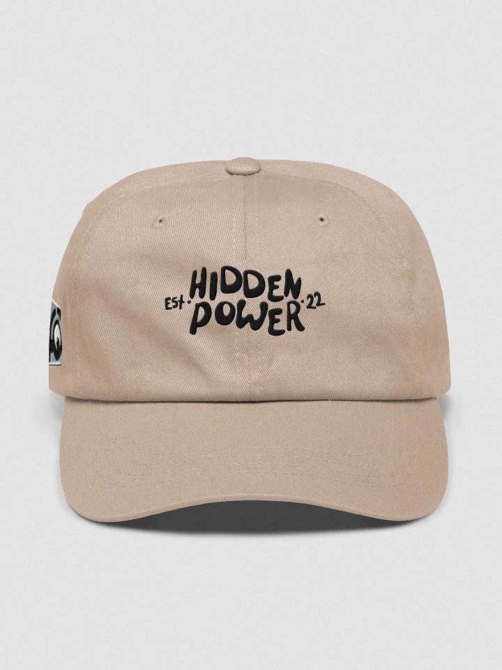 Hidden Power Est. 22 (Black) - Dad Hat product image (6)