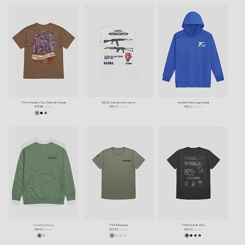 🛍️ Découvrez ou re-découvrez la boutique Maitre Luger !

T-shirts, sweats, mugs et affiches : retrouve des designs inspirés d...