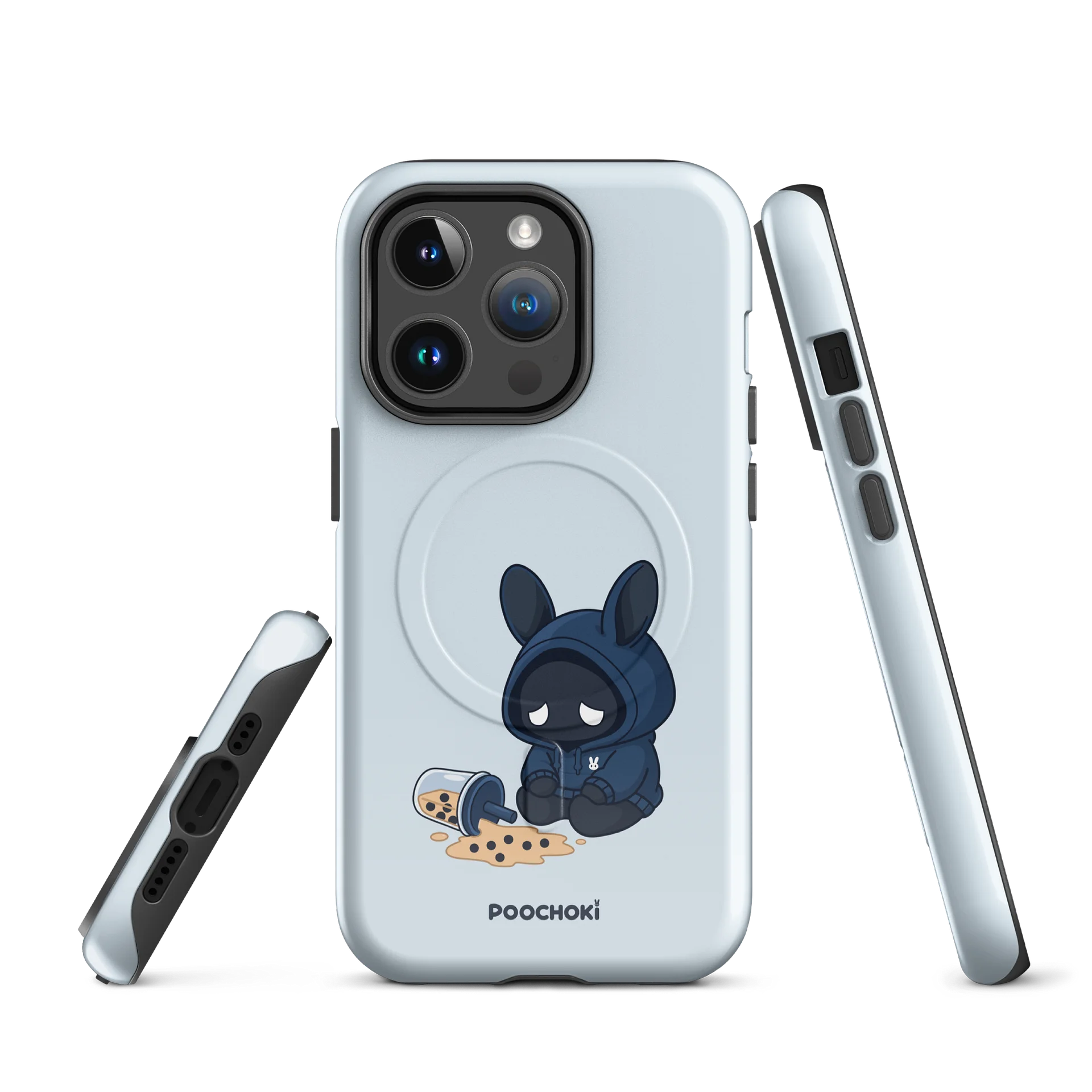 Poochoki Spilled Boba MagSafe iPhone Case product image (1)
