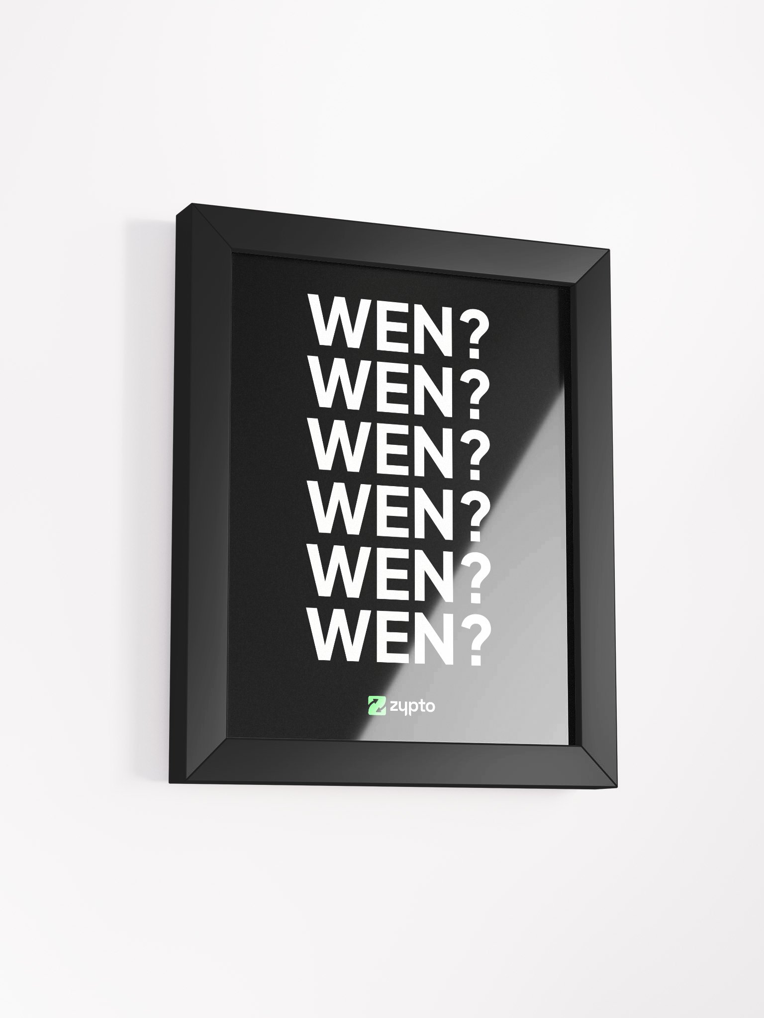 WEN? Framed Poster product image (2)
