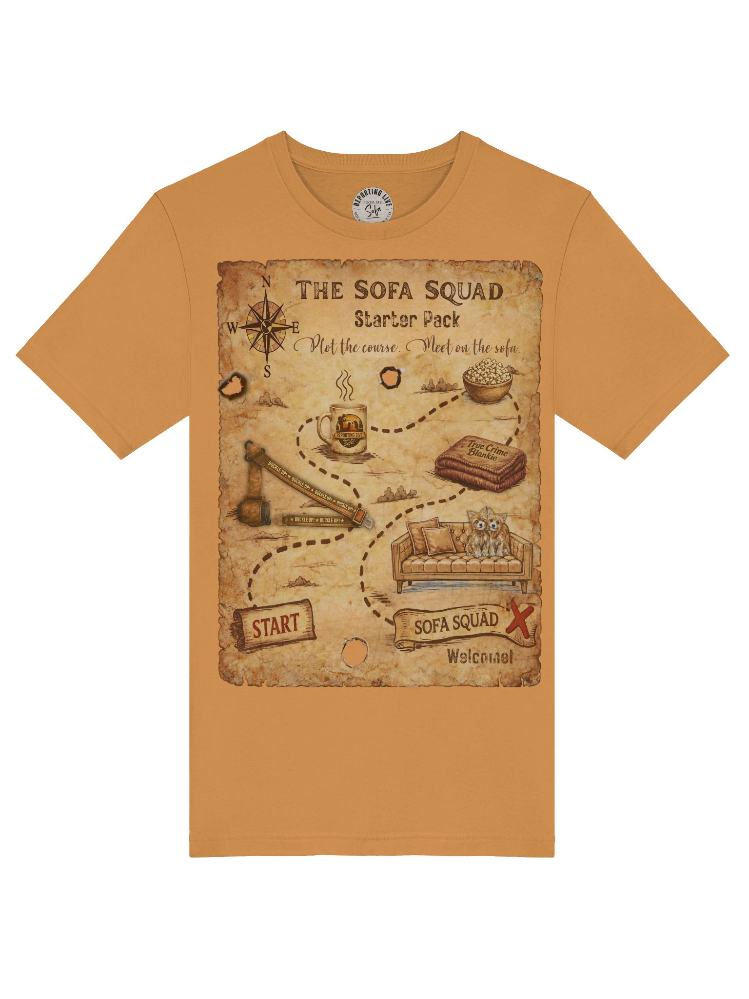 The Path to the Sofa Squad Bella Canvas Tee product image (65)