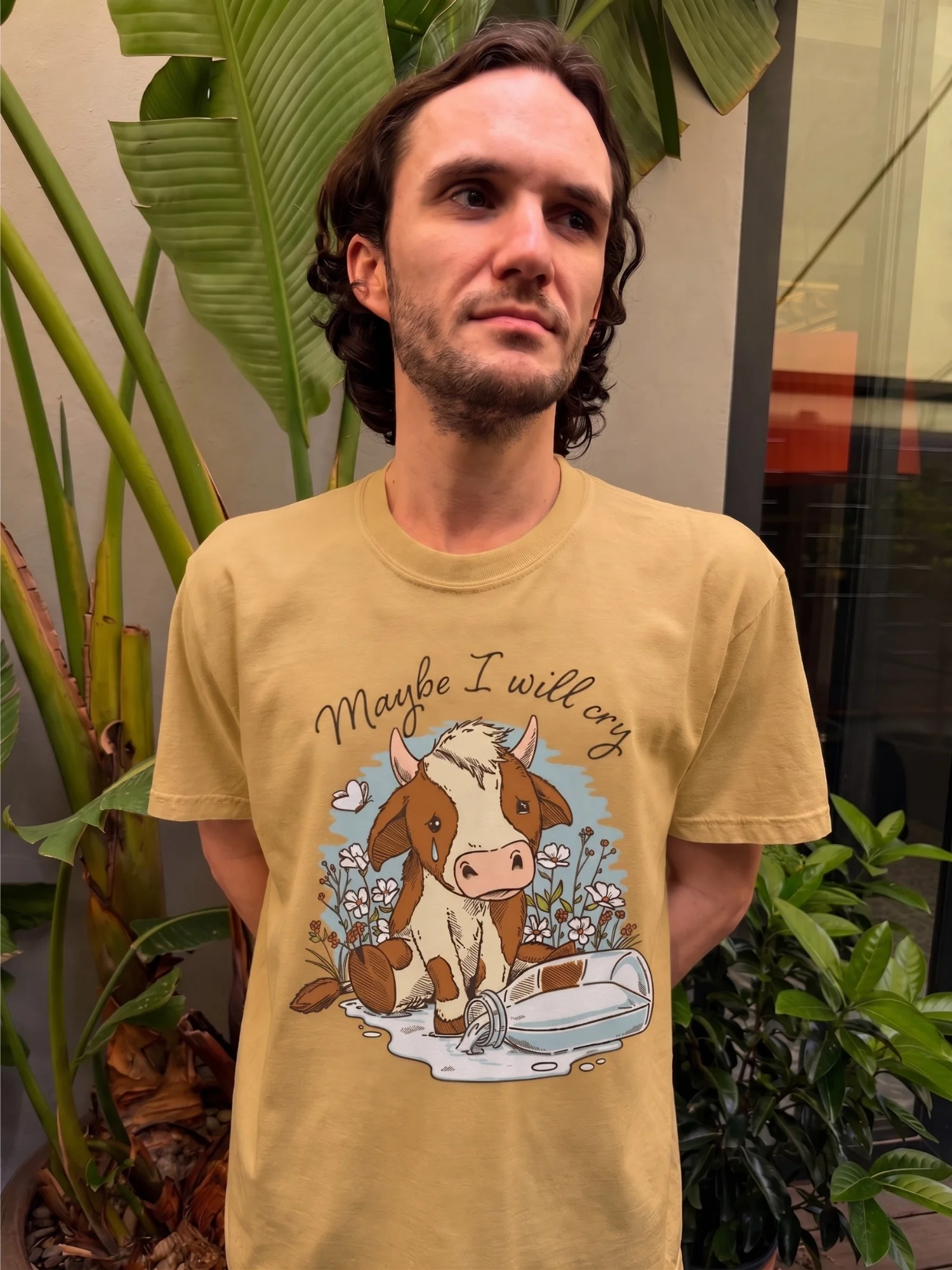 Maybe I Will Cry Unisex Tee product image (2)