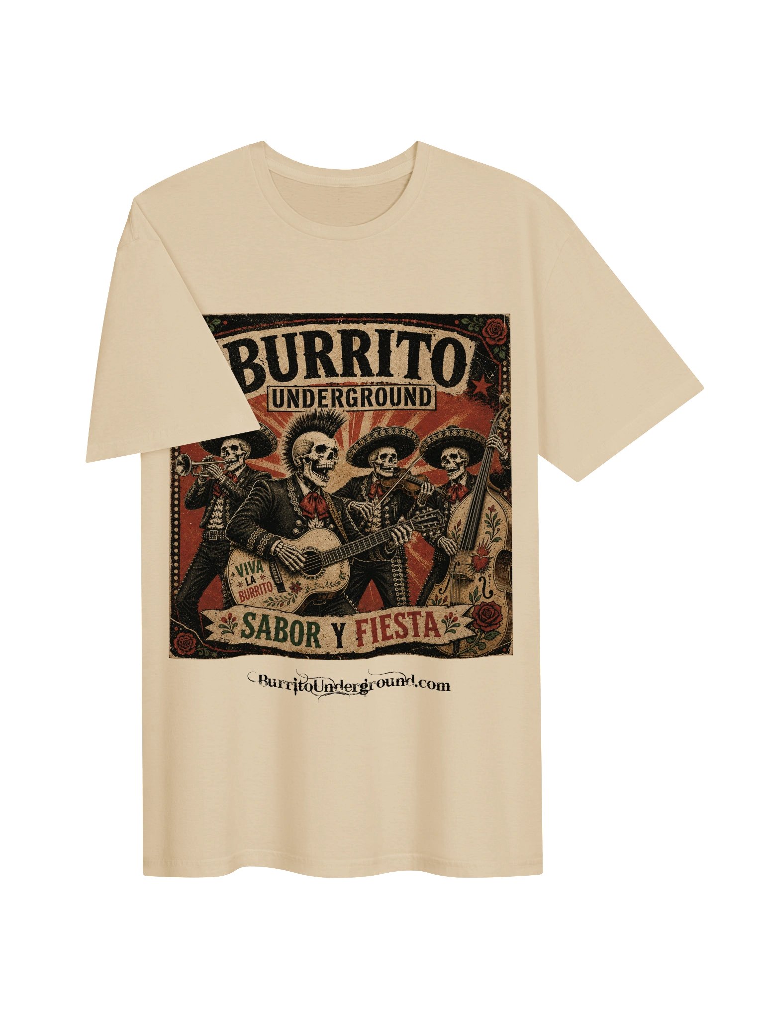 "Sabor y Fiesta" - Shirt & Song product image (2)