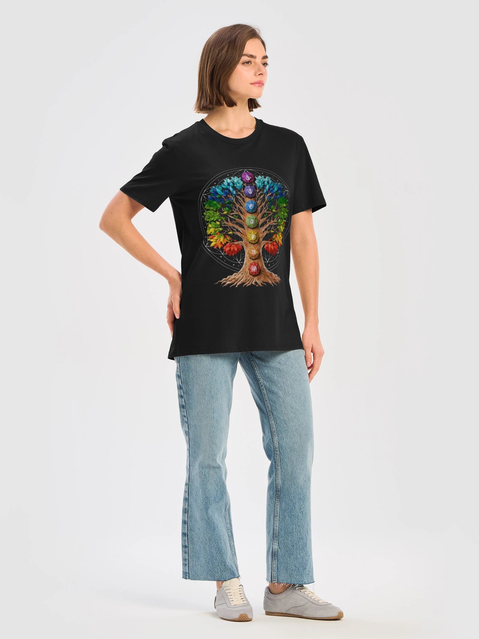 Tree of Life Chakra T-Shirt – Balance Your Energy & Express Your Spirit product image (11)