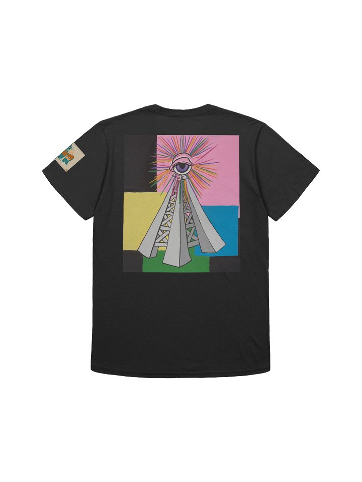 Unisex PWR Radio Tower/Radiating Eye T Shirt product image (2)