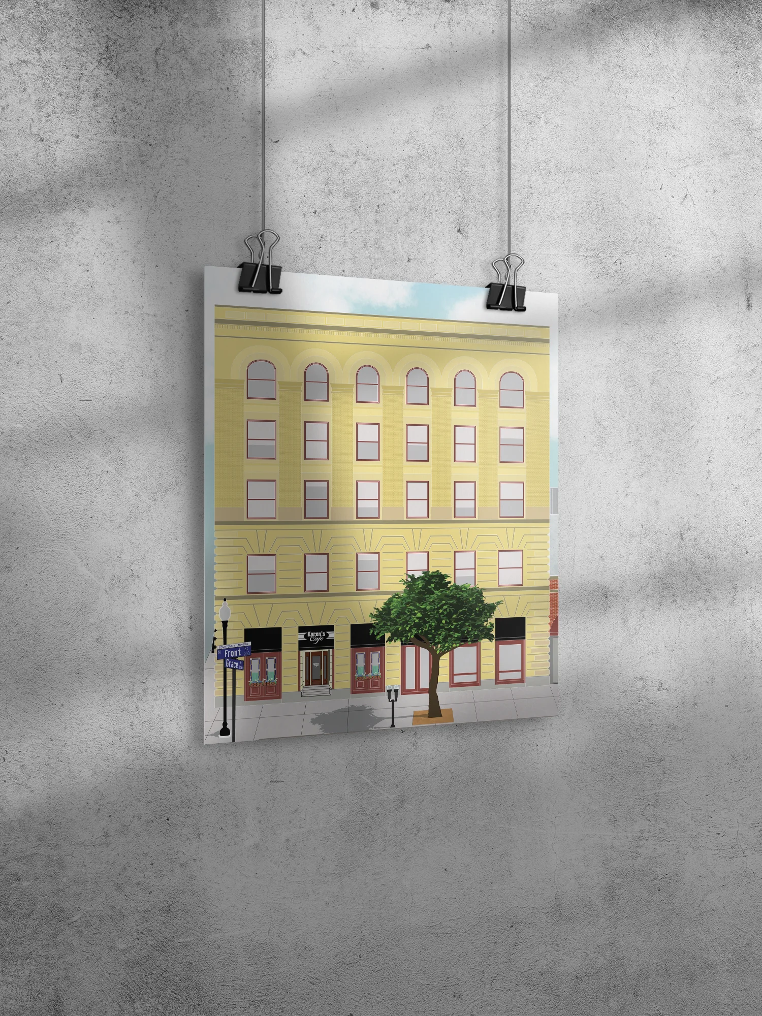 Karen's Cafe - Poster/Metal Print product image (3)