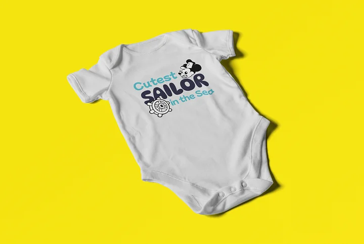 Cutest Sailor - Baby Bodysuit Onesies for Boys product image (2)
