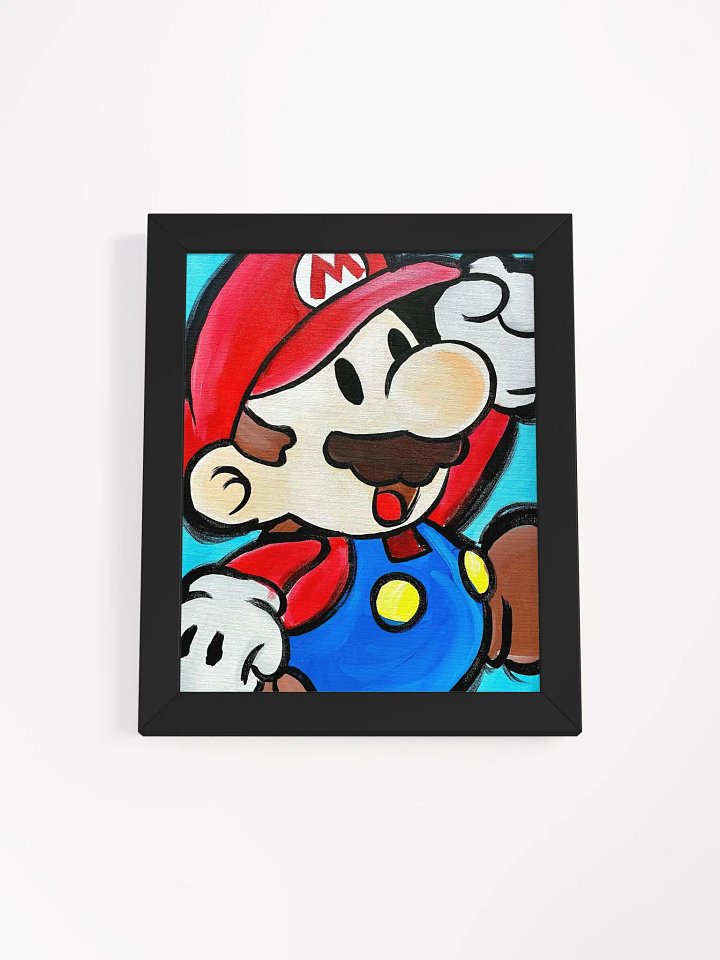 Red Plumber (Framed Print) product image (9)