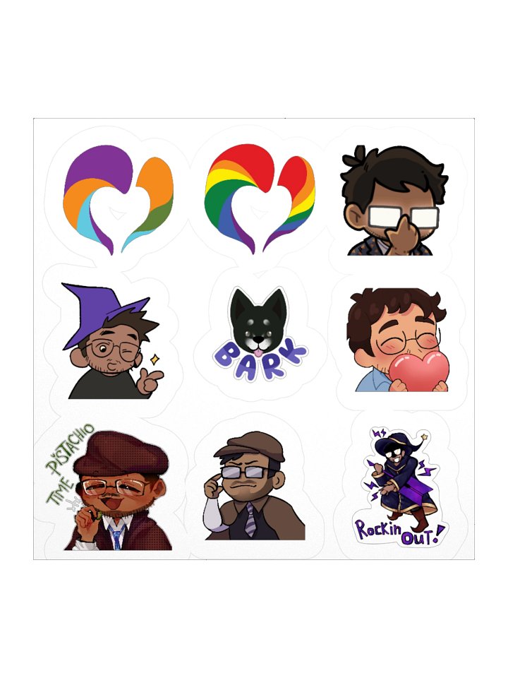 Psy Stickers Pack product image (1)