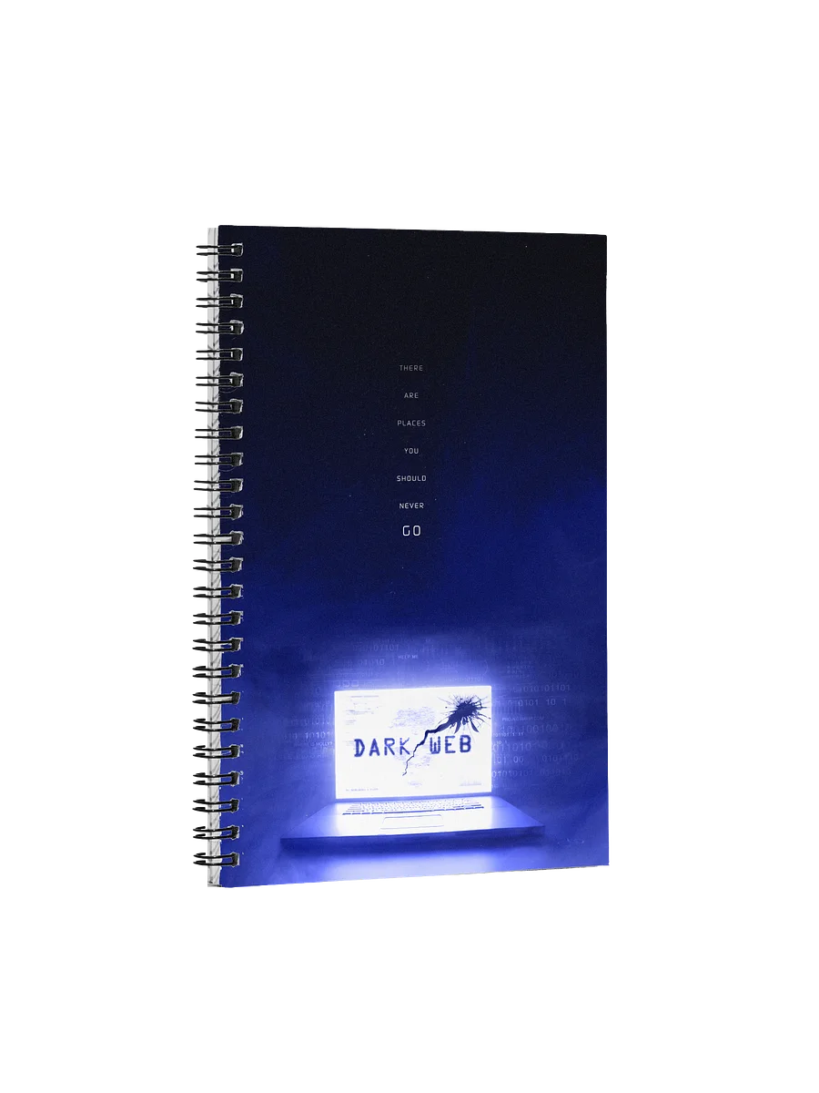 [DARK/WEB]: Spiral Notebook product image (1)