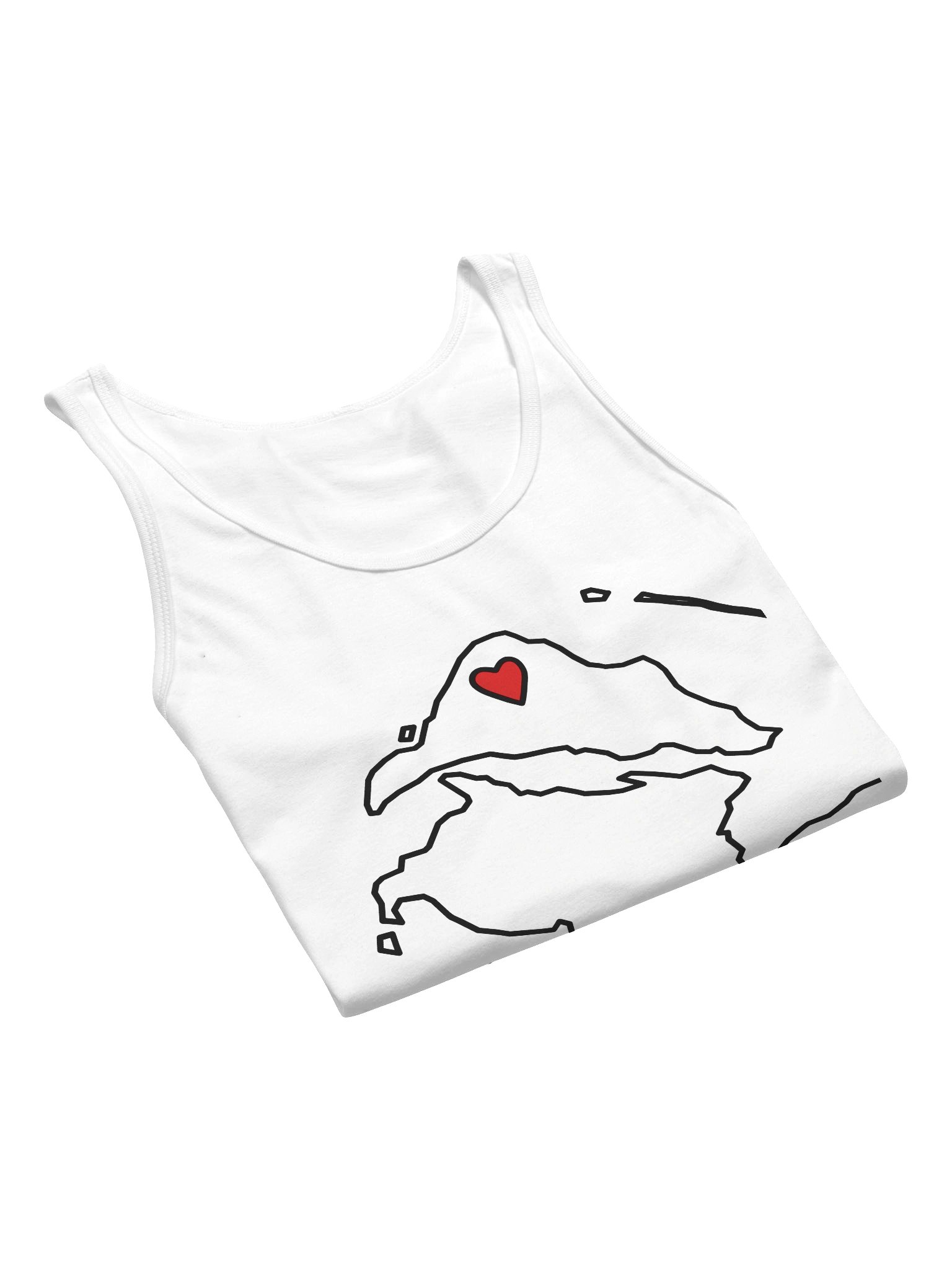 FrogBar heart TGMM/DSÄ - Light (Bella+Canvas) product image (7)