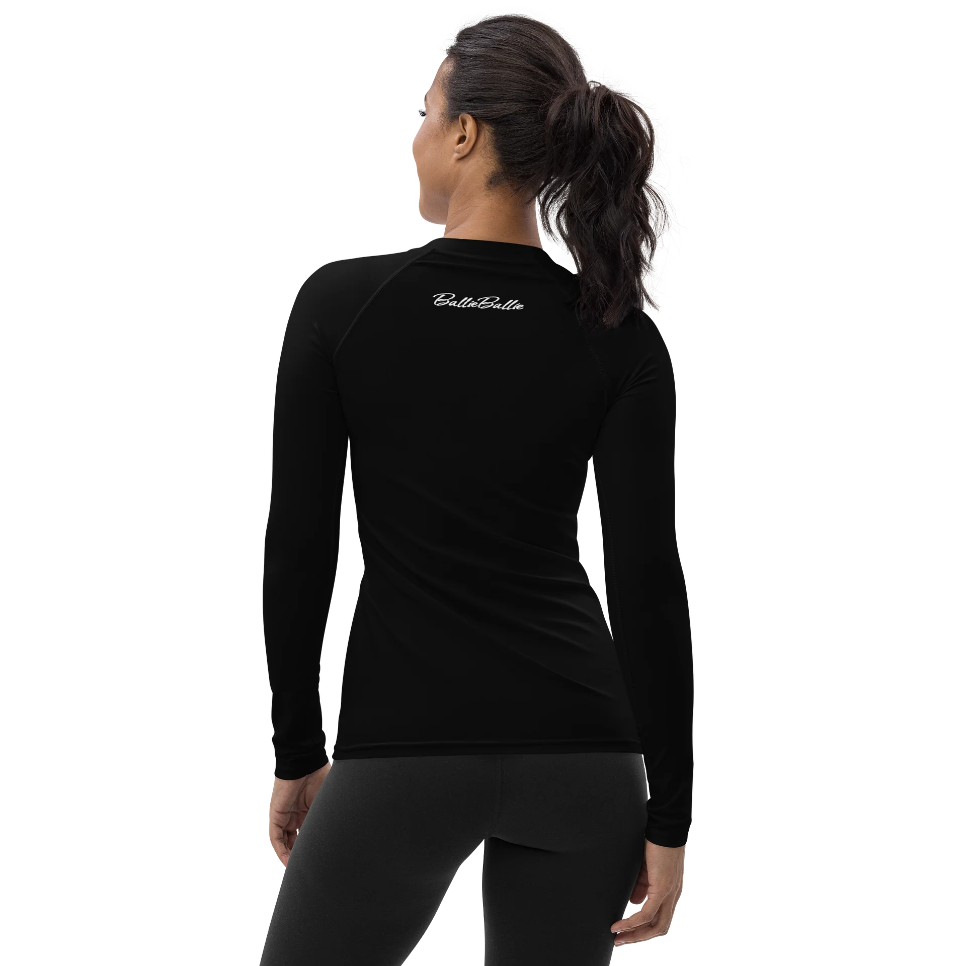 Rash Guard shirt Black product image (2)