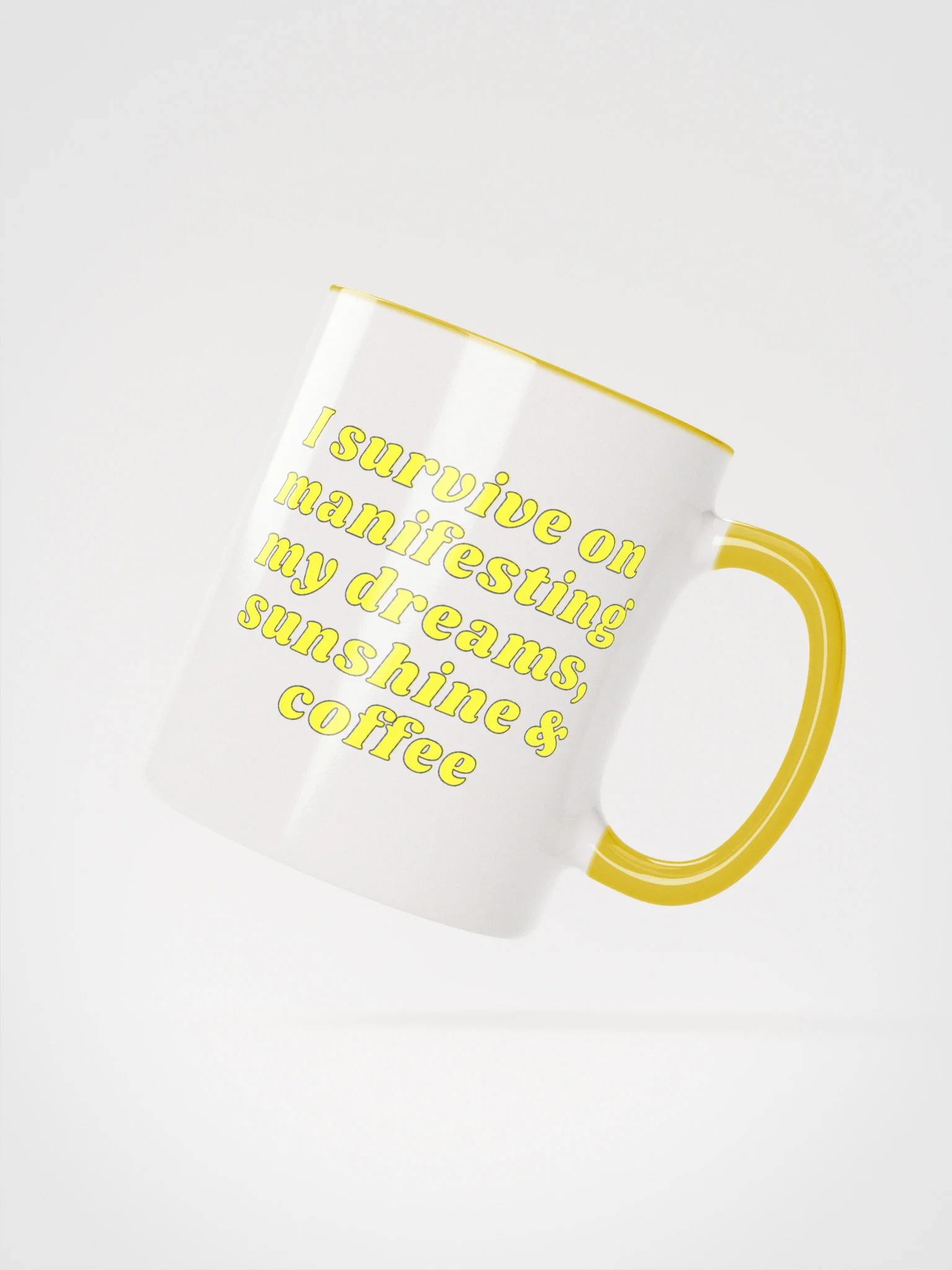 Sunshine & Coffee Manifestation Ceramic Mug product image (2)