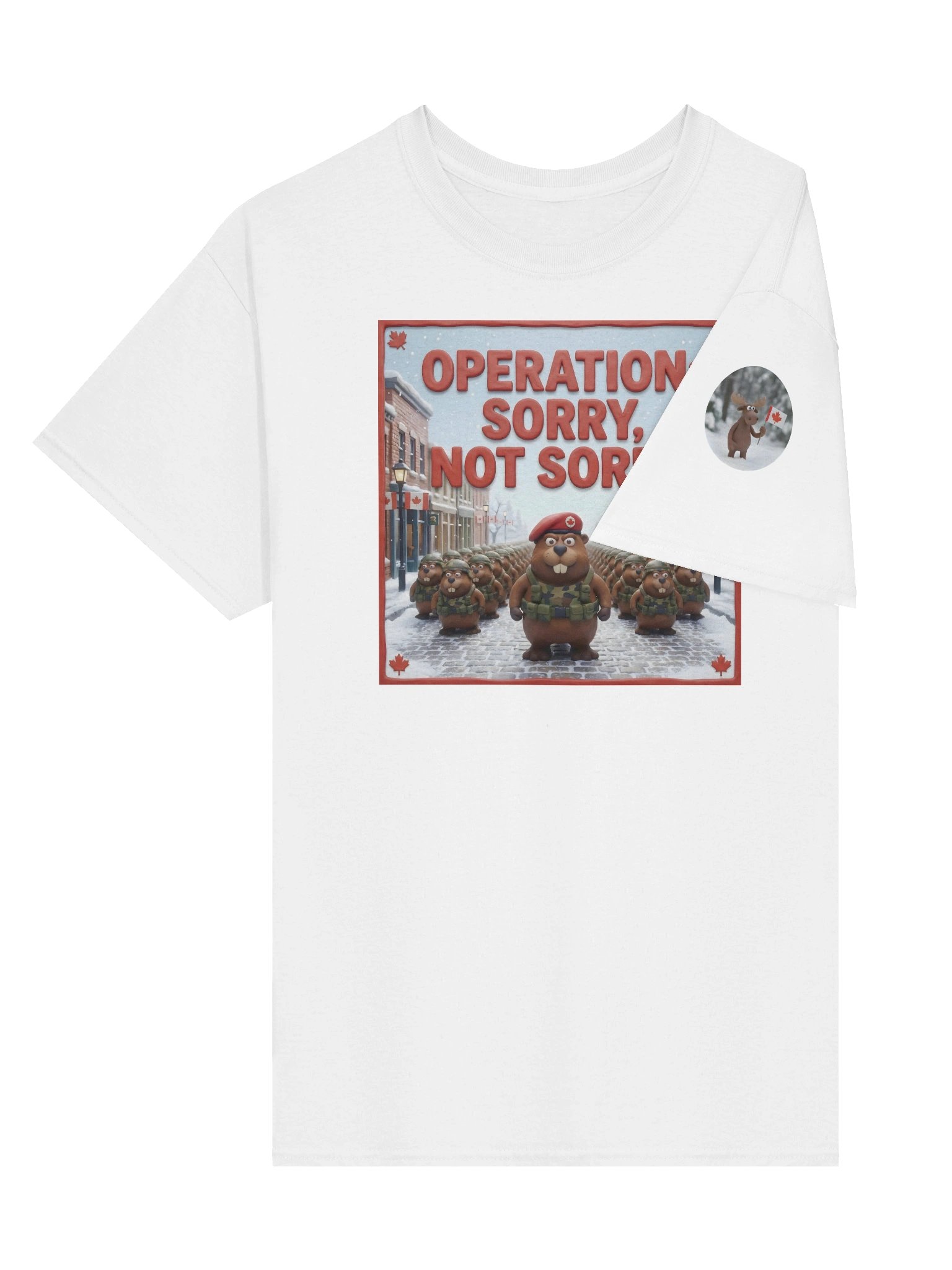 Operation: Sorry | Command Center Heavyweight Tee (White) product image (3)