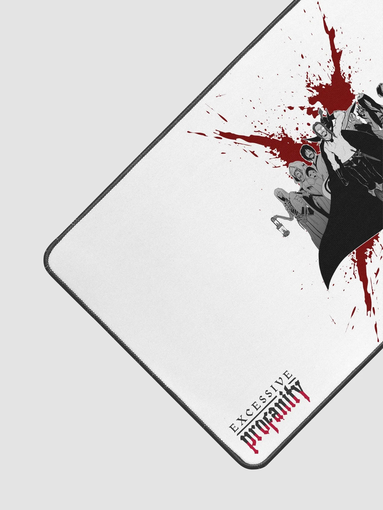 3rd Anniversary Desk Mat (White): the E(x)ecutioners product image (3)