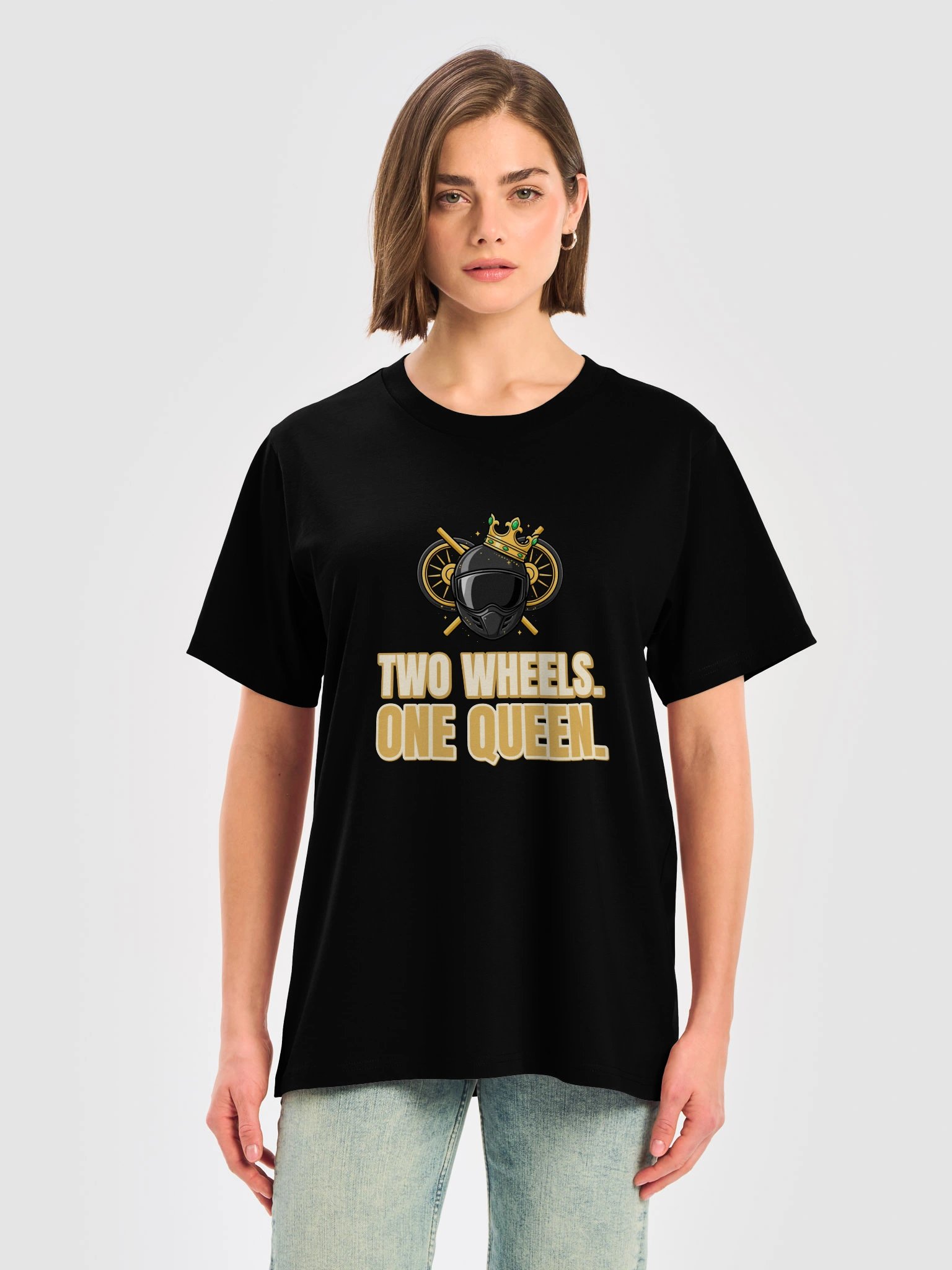 Two Wheels One Queen Tee product image (5)