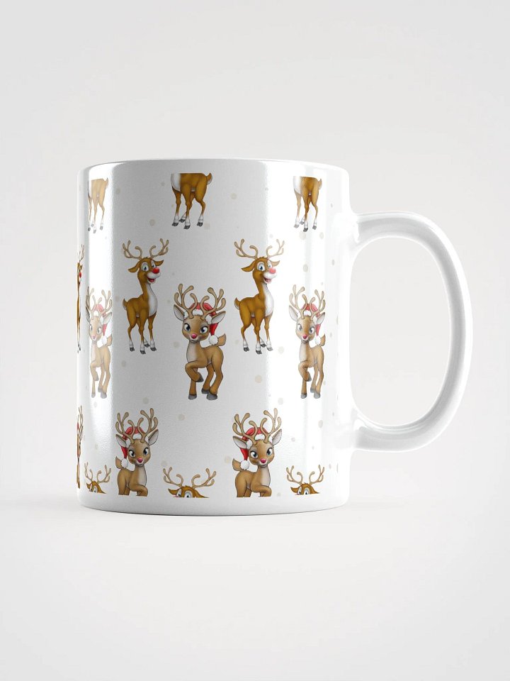 Reindeer Patterns And Snow White Mug product image (3)