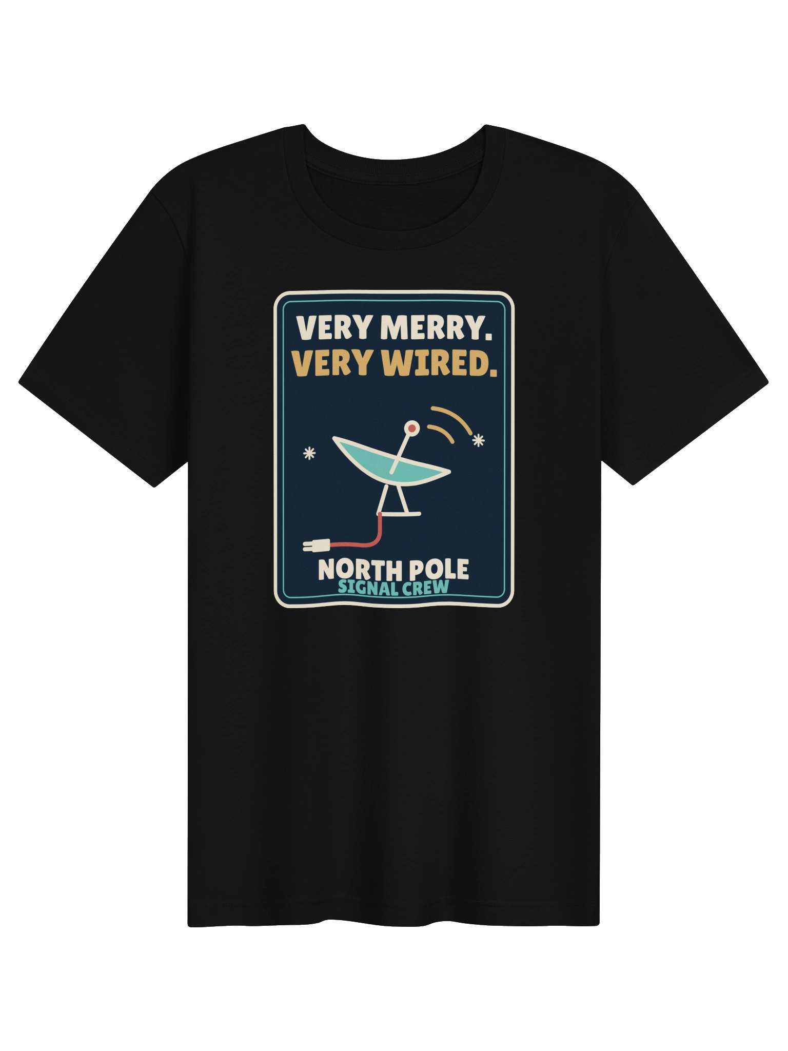 PATB Very Merry Very Wired Signal Crew Tee product image (1)
