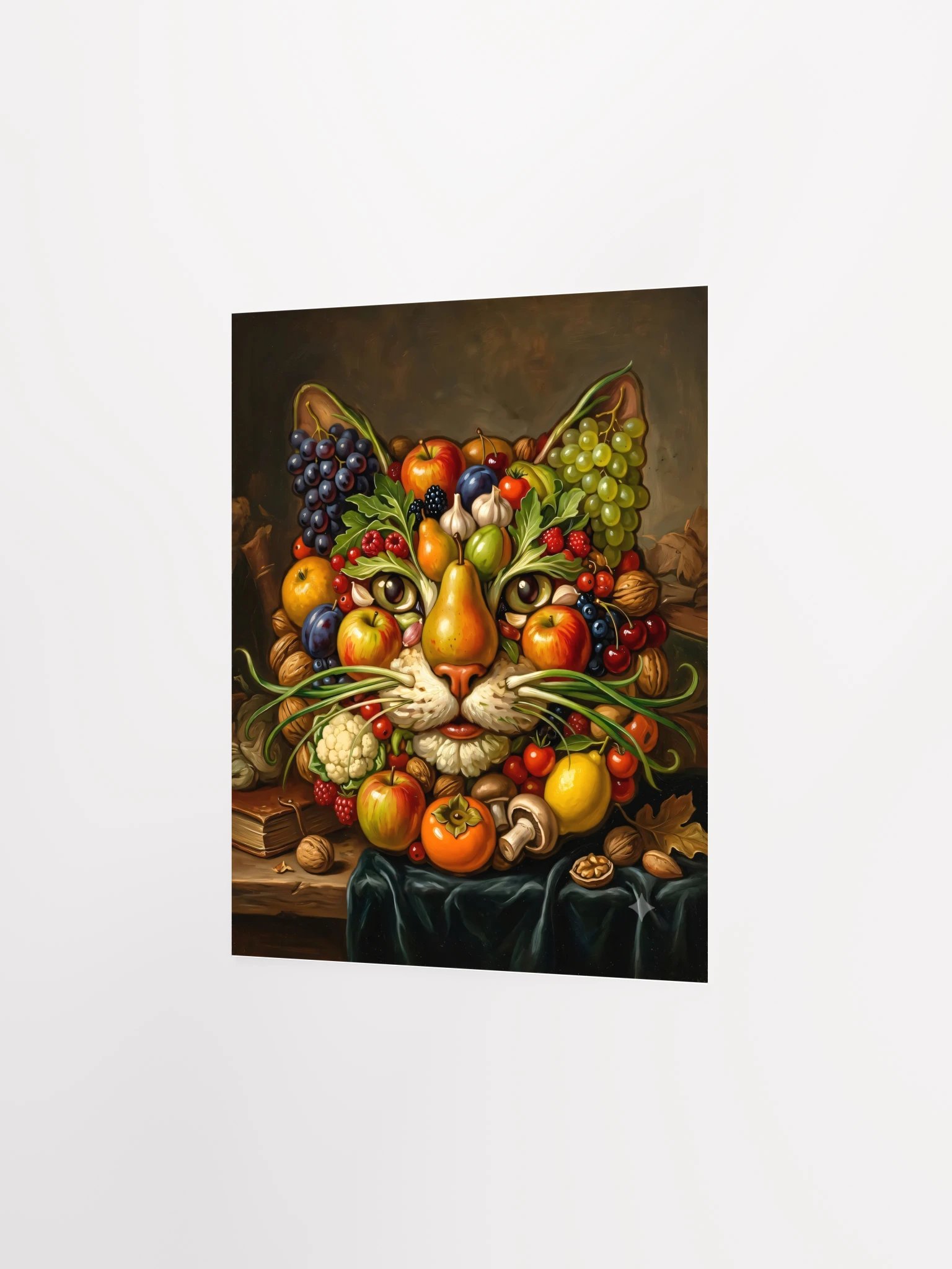 Fruit Portrait Cat Poster product image (26)