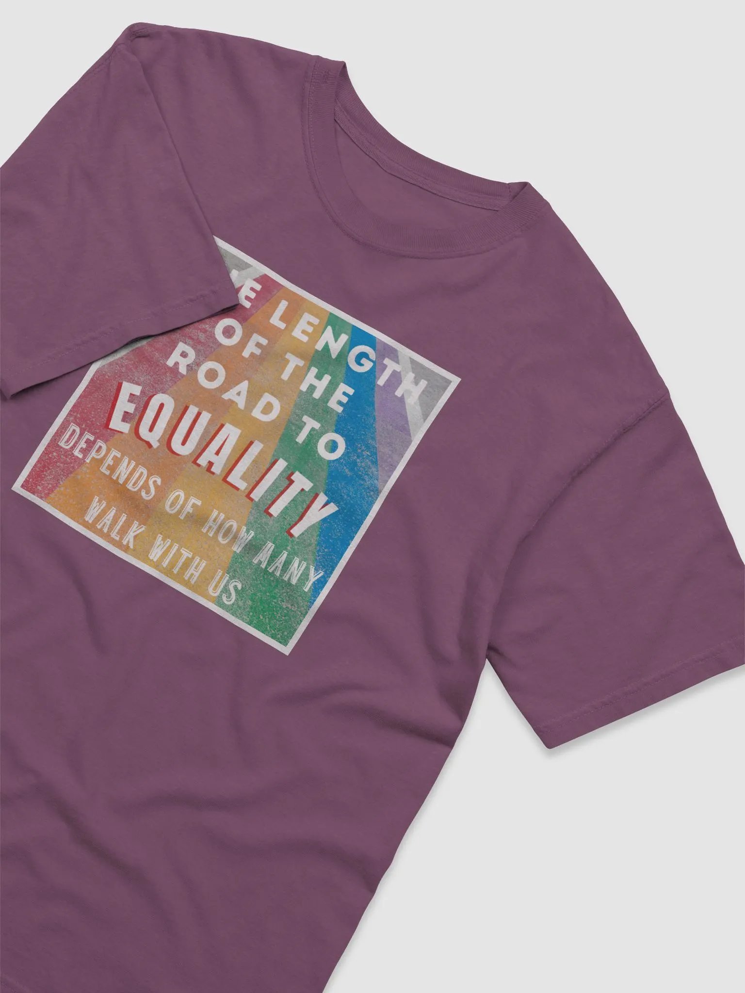 The Length of the Road to Equality T-Shirt product image (29)