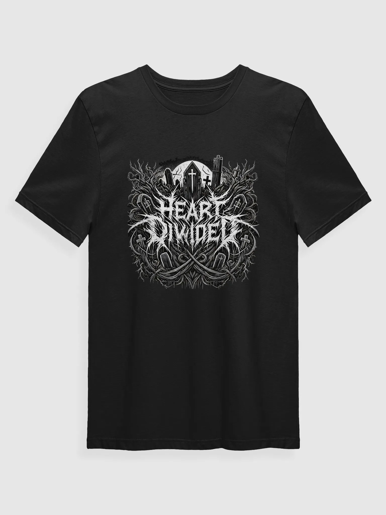 Heart Divided Graveyard Logo T product image (1)