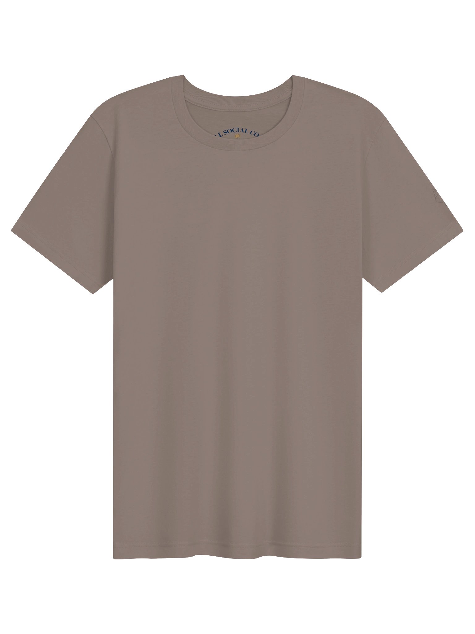 LL Social Co. Palm Essential Tee — Conch | Charcoal product image (1)