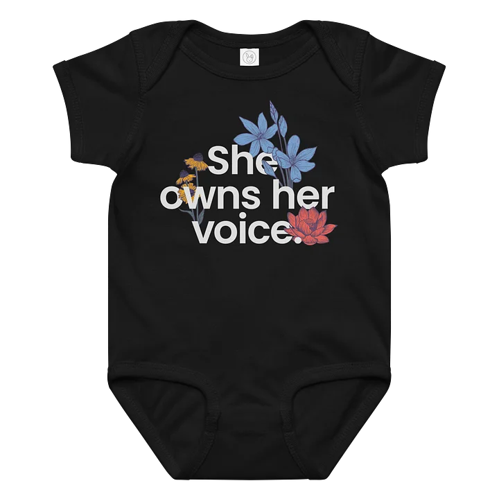 She Owns Baby Bodysuit product image (1)