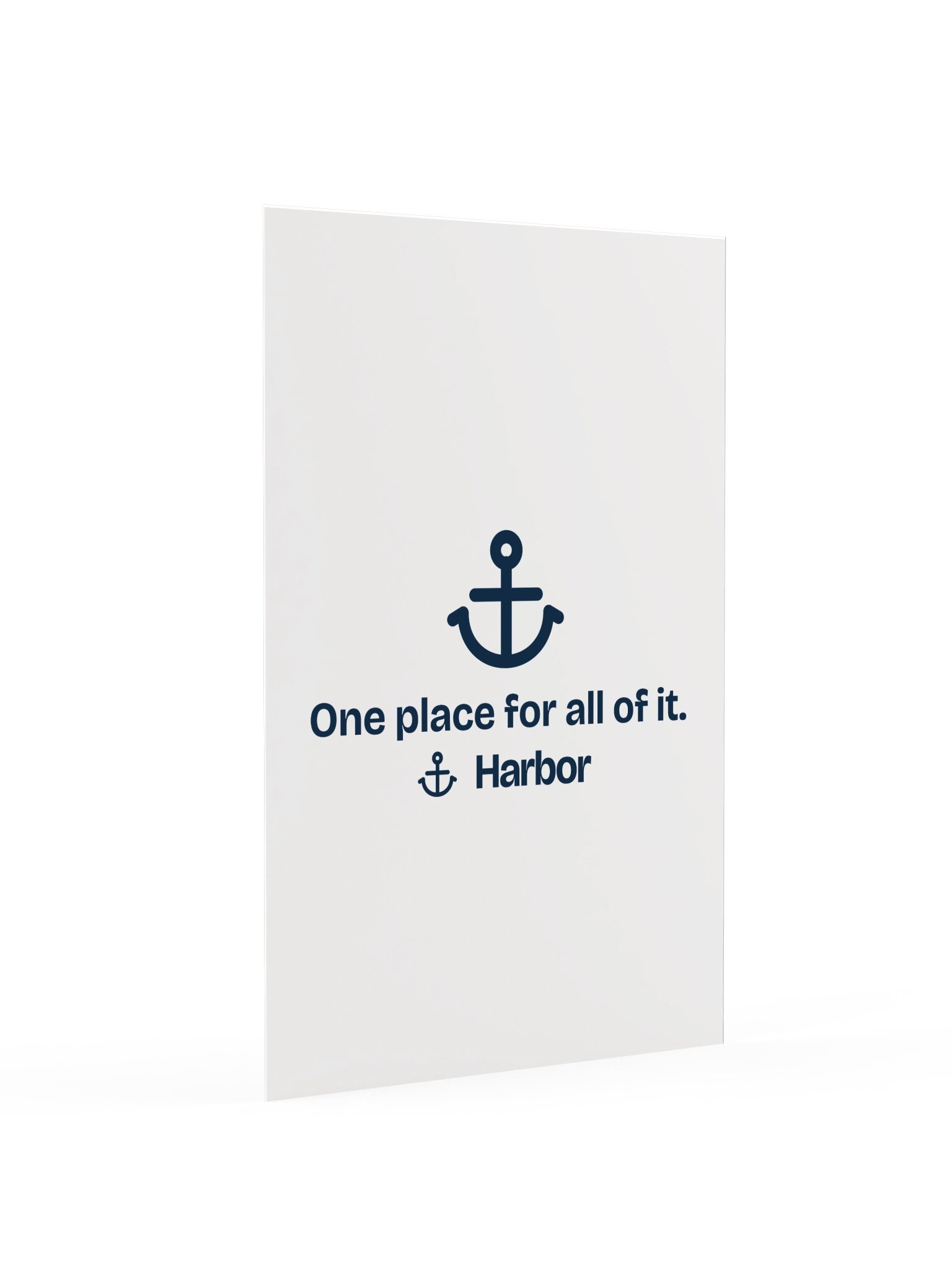 Harbor One Place Art Print product image (2)