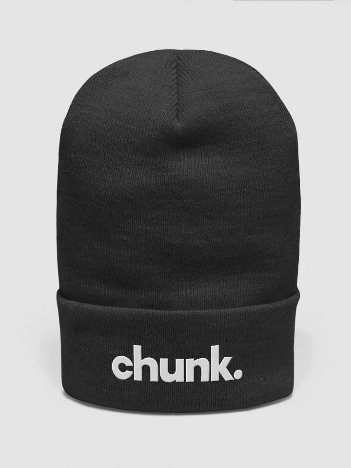 chunk. embroidered beanie product image (2)