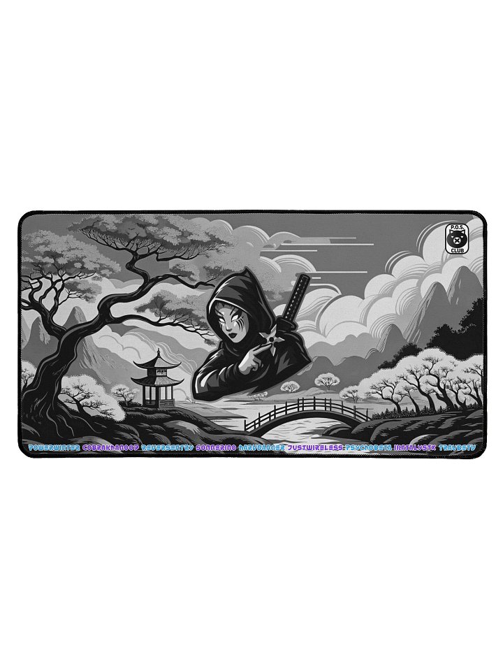 NNF land - XXL B&W mousepad - 2026 H.O.F. Edition product image (2)