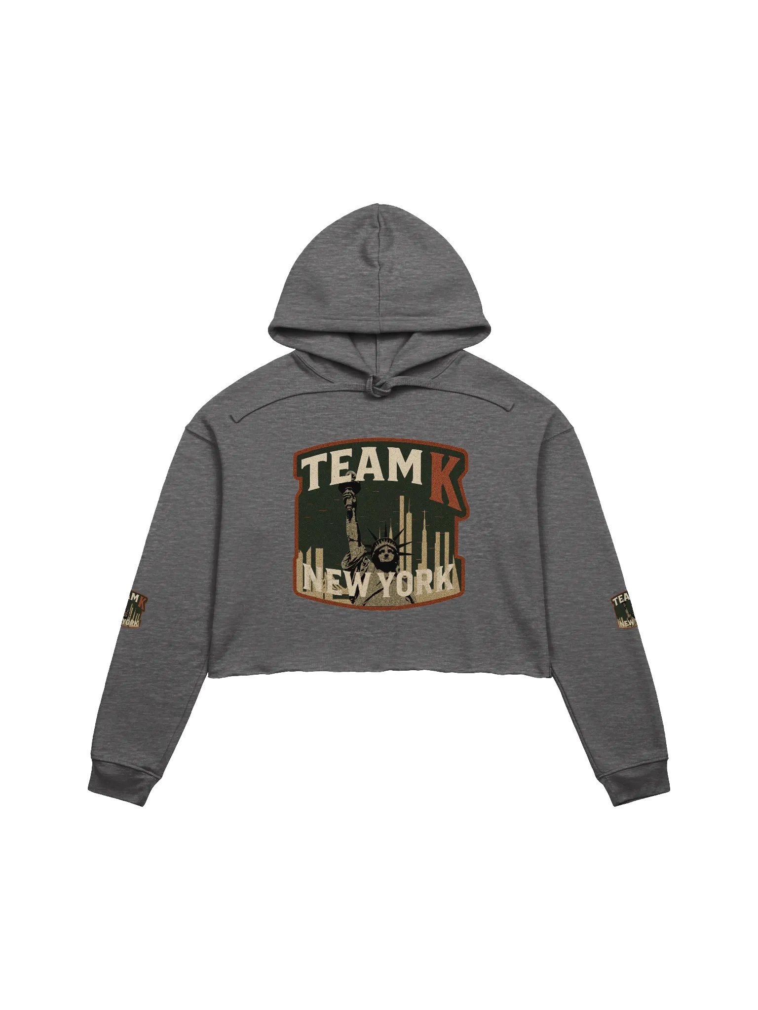 Team K New York Crop Hoodie product image (1)