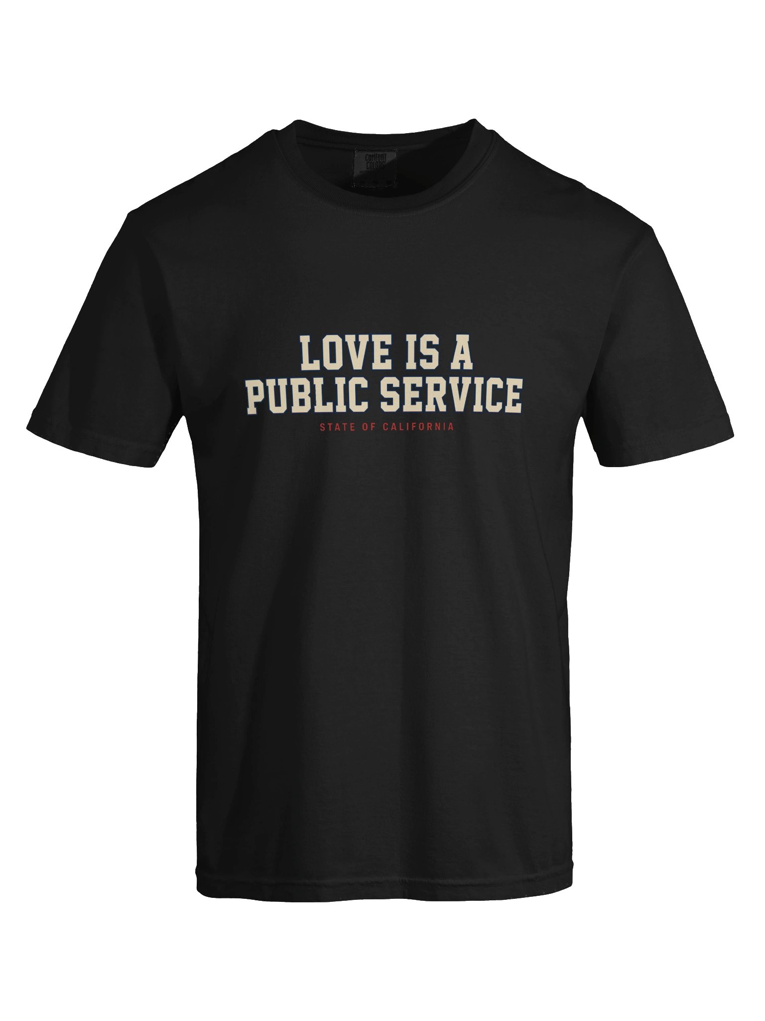 Love Is A Public Service Tee - California State Worker product image (5)