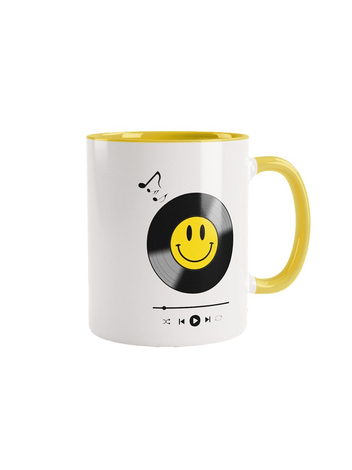 Smiley Face Ceramic Music Mug product image (1)