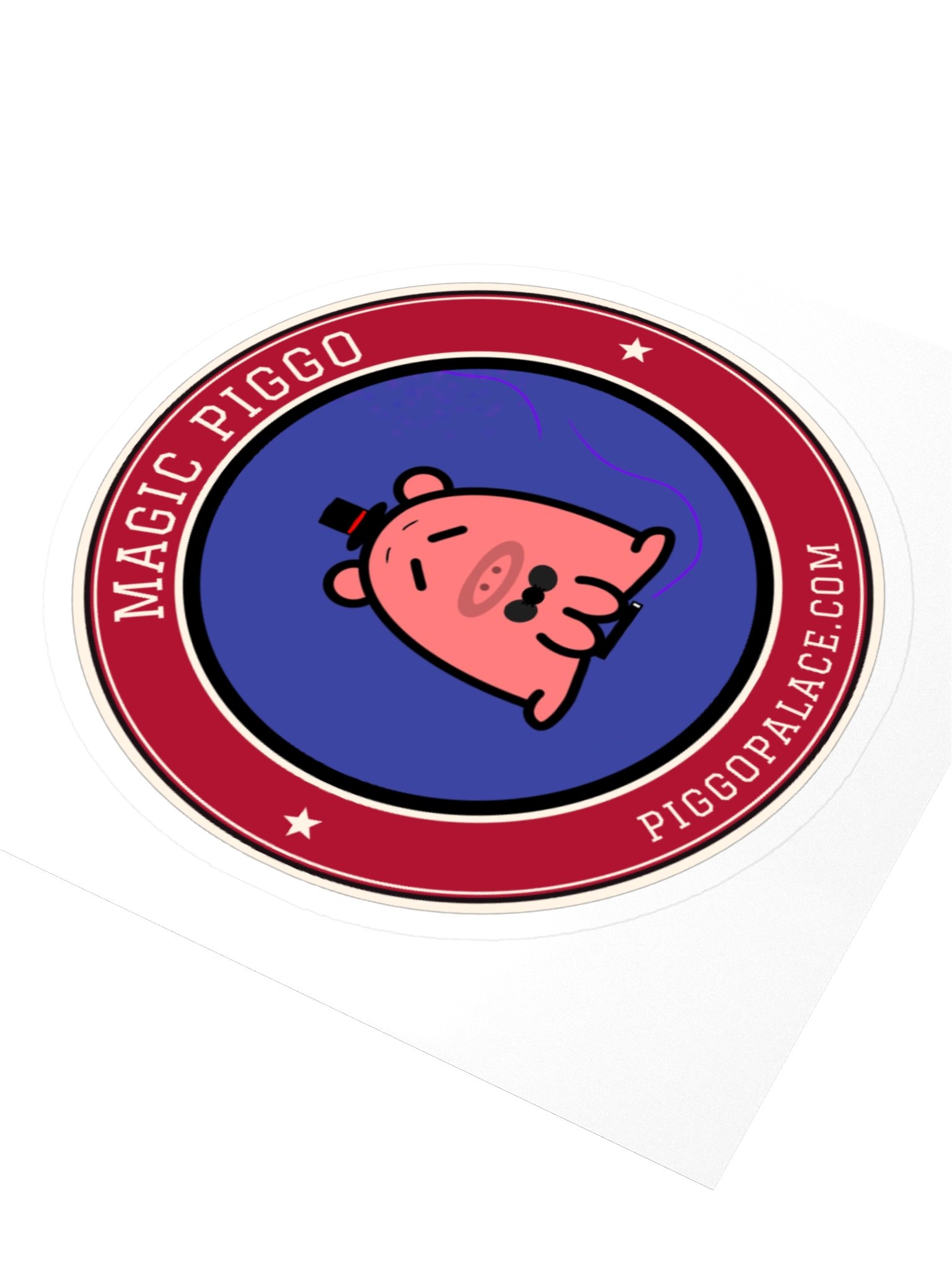 Magic Piggo Varsity Sticker product image (8)
