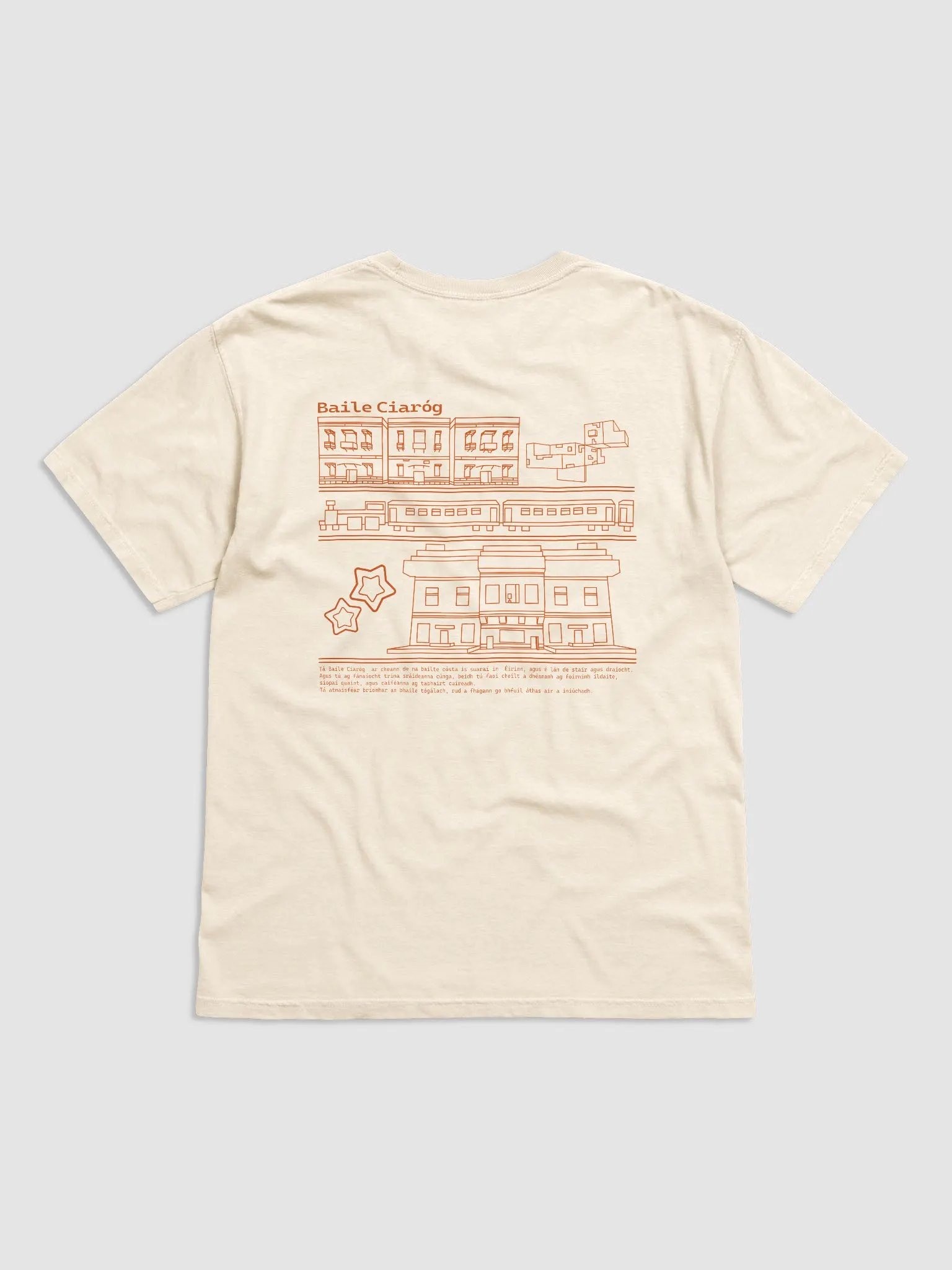 Baile Ciaróg T-Shirt Orange product image (2)