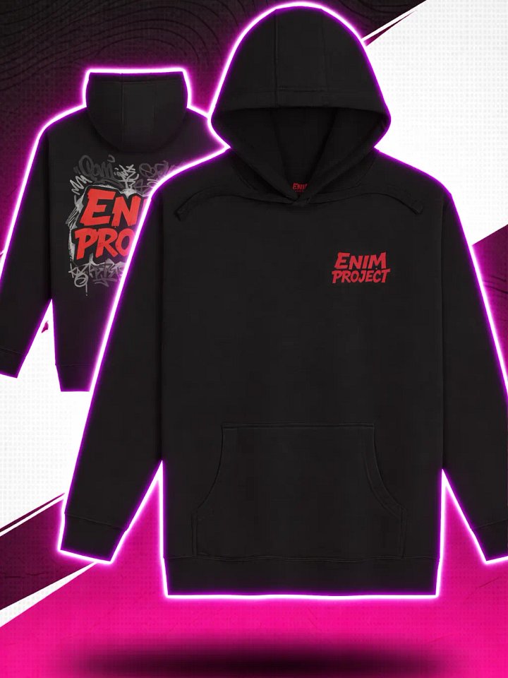 🧥 Sudadera Unisex Enim Project — Edición Graffiti Backprint product image (1)