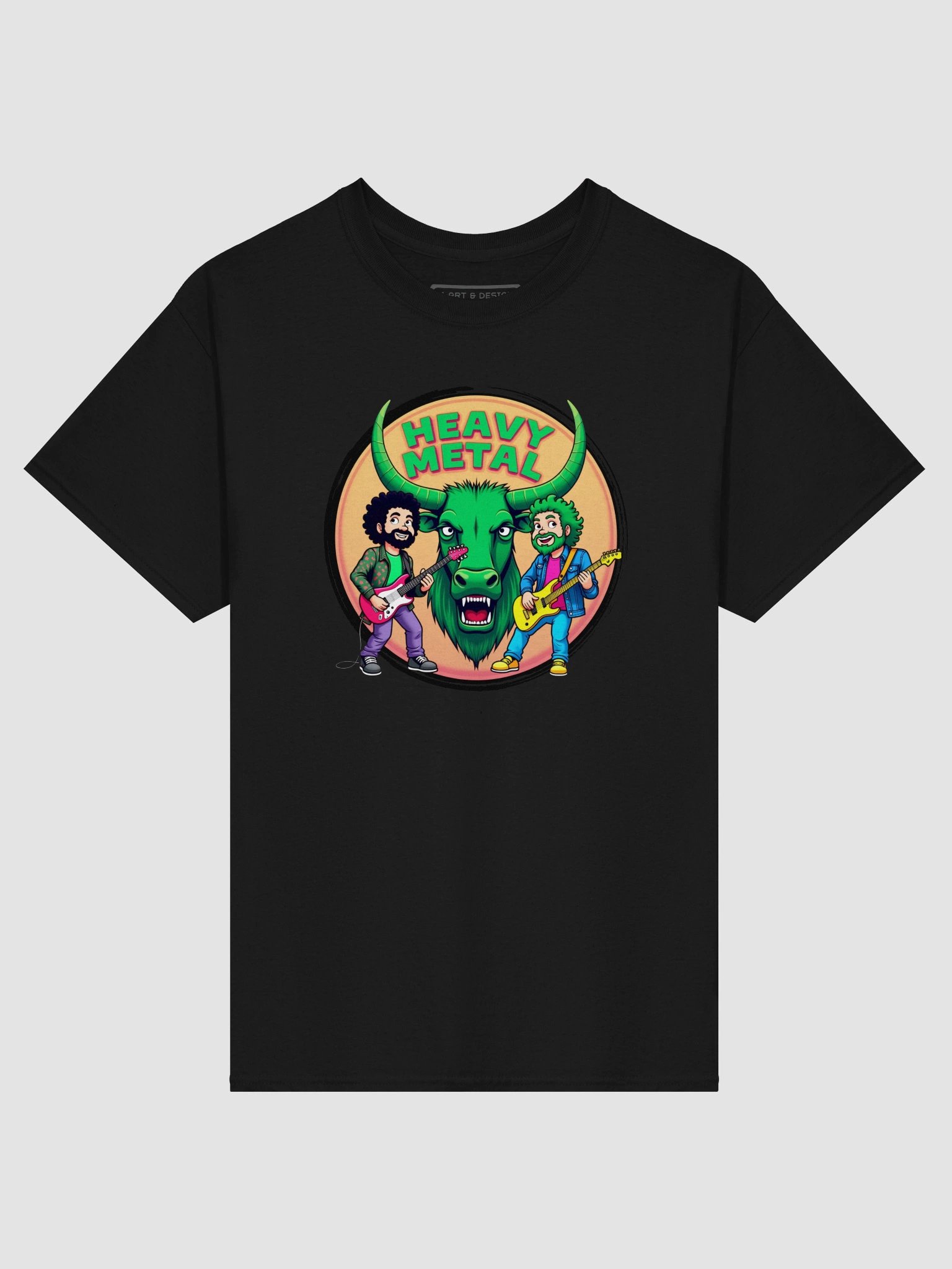 Bullshock: The Metal Charge - Heavy Metal - M-ART & DESIGN Tee product image (1)