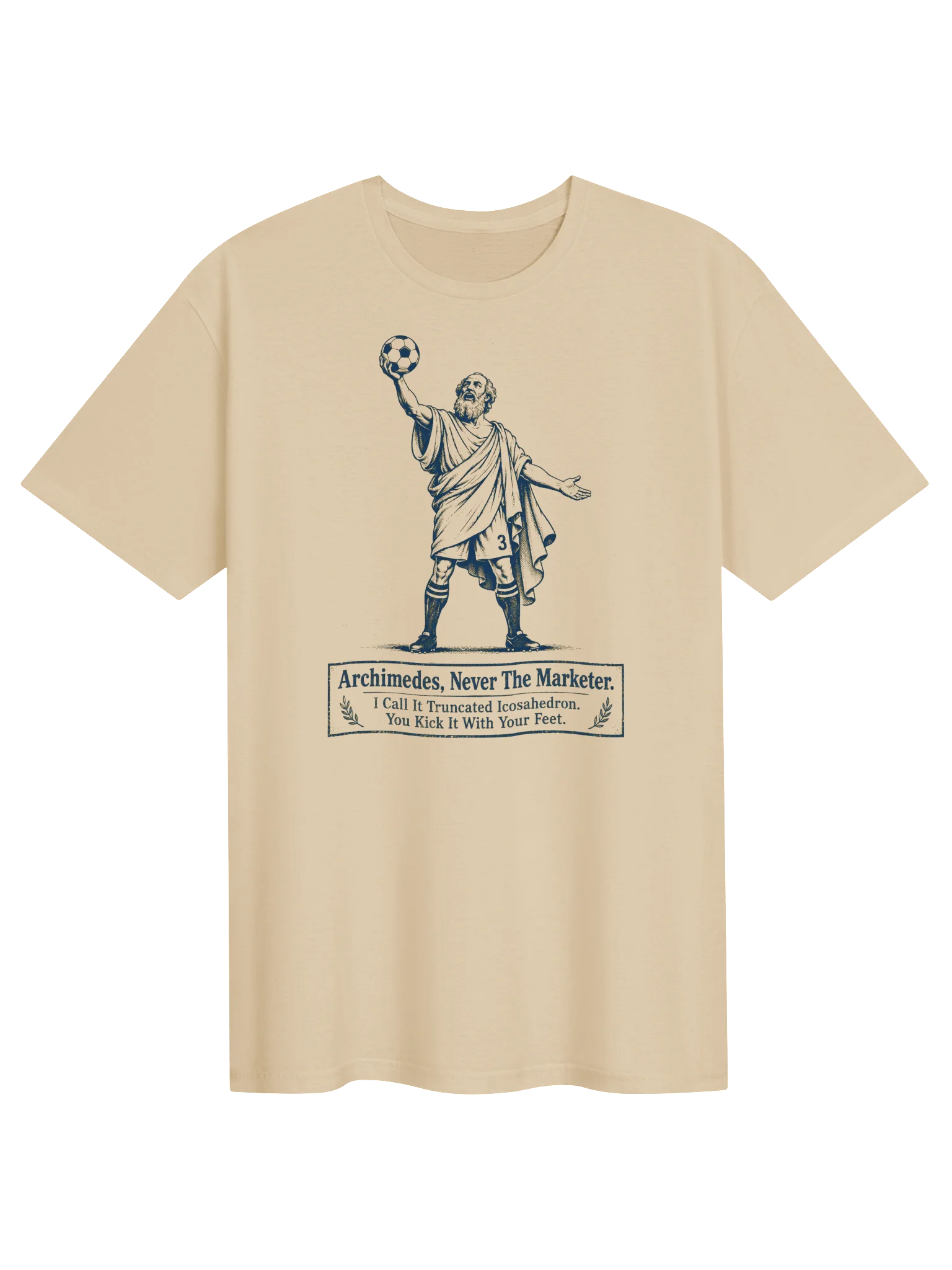 Archimedes Soccer Solid Tee product image (1)