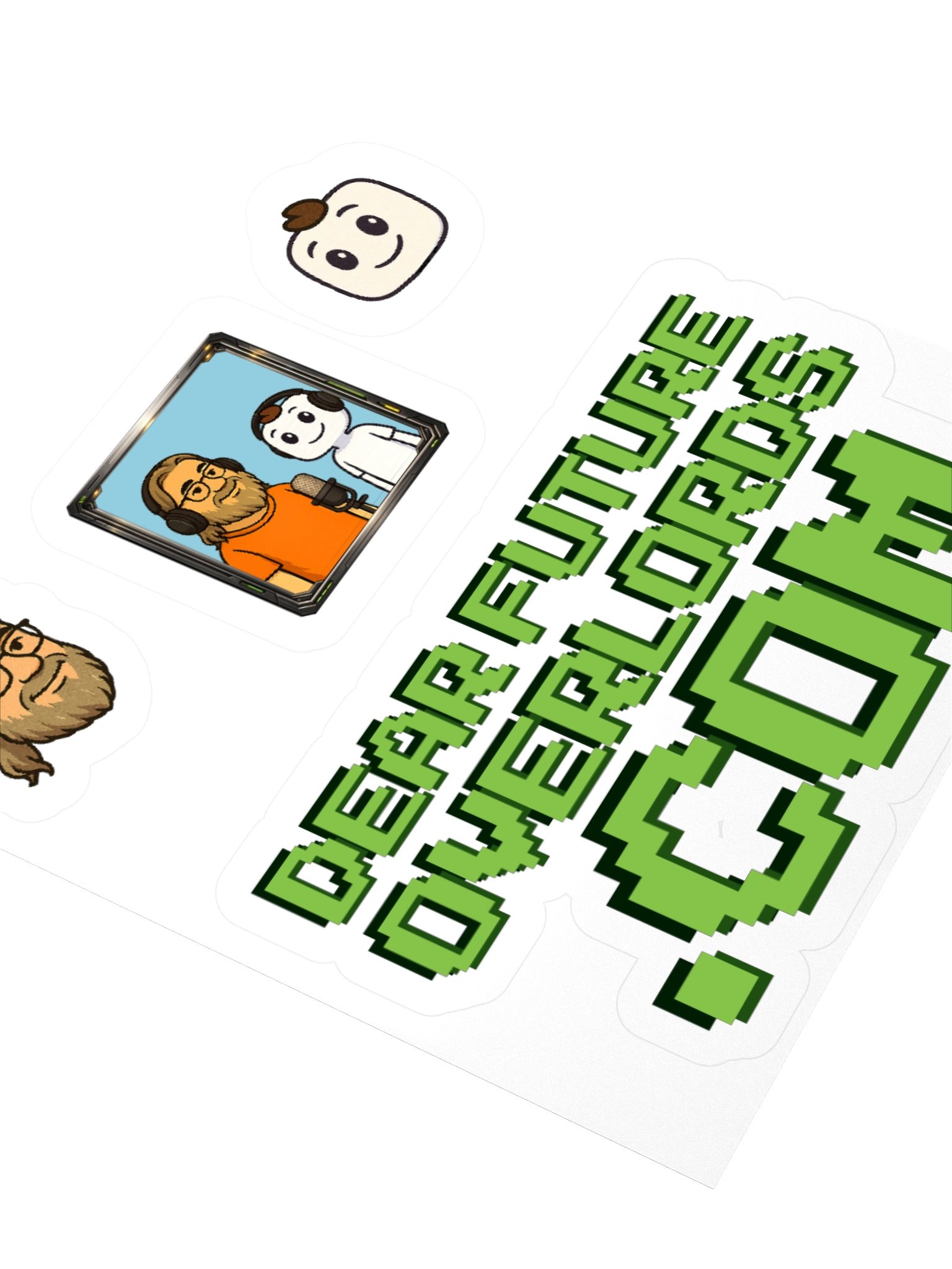 Dear Future Overlords Stickers product image (7)