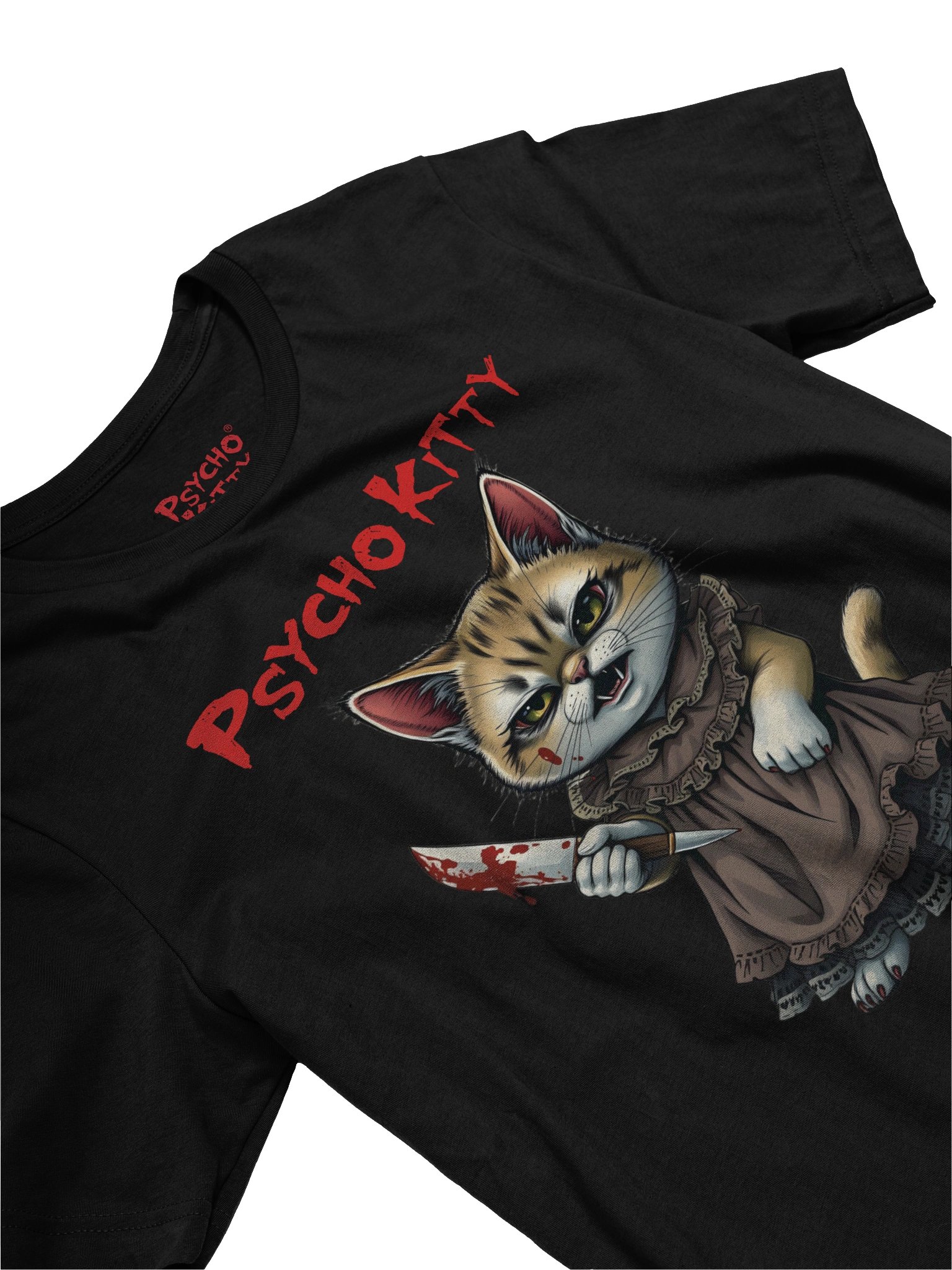 Grizelda Psycho Kitty Supersoft Unisex T-Shirt product image (2)