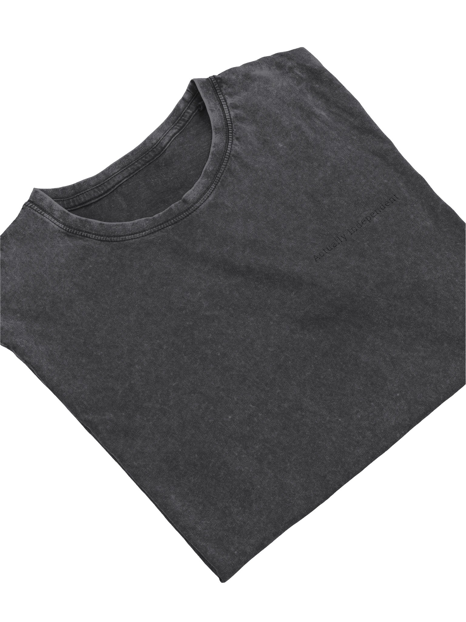 Actually Independent Black Grey Base T-Shirt product image (3)