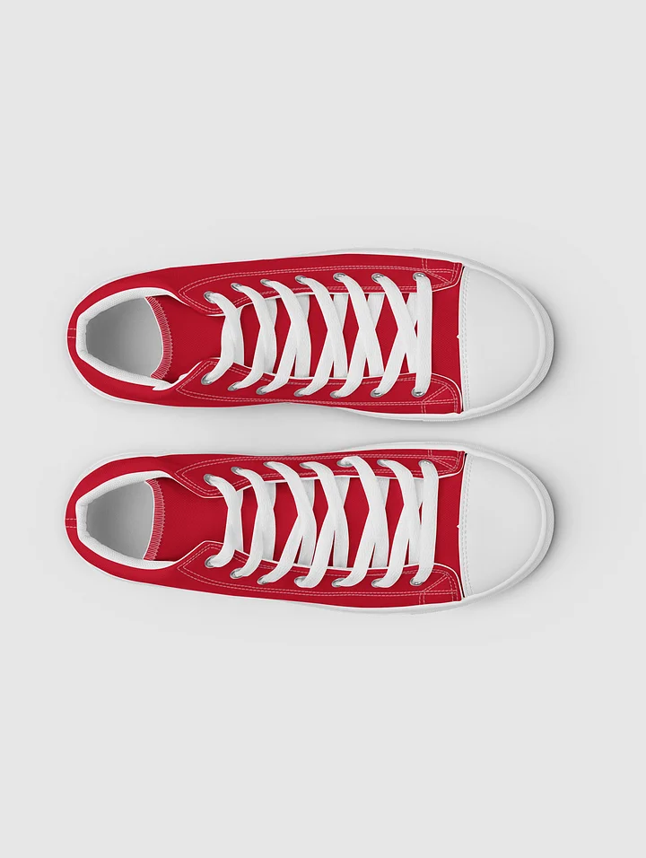 [MistyFires] Women’s high top canvas shoes Red product image (2)
