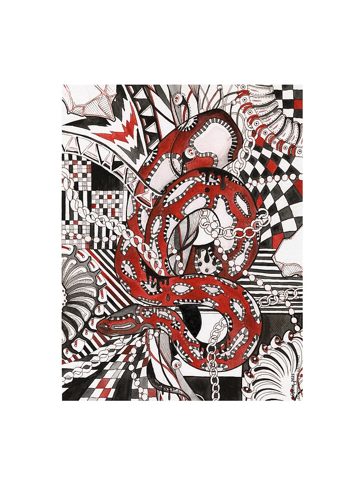 Serpent - Original Art Print product image (1)