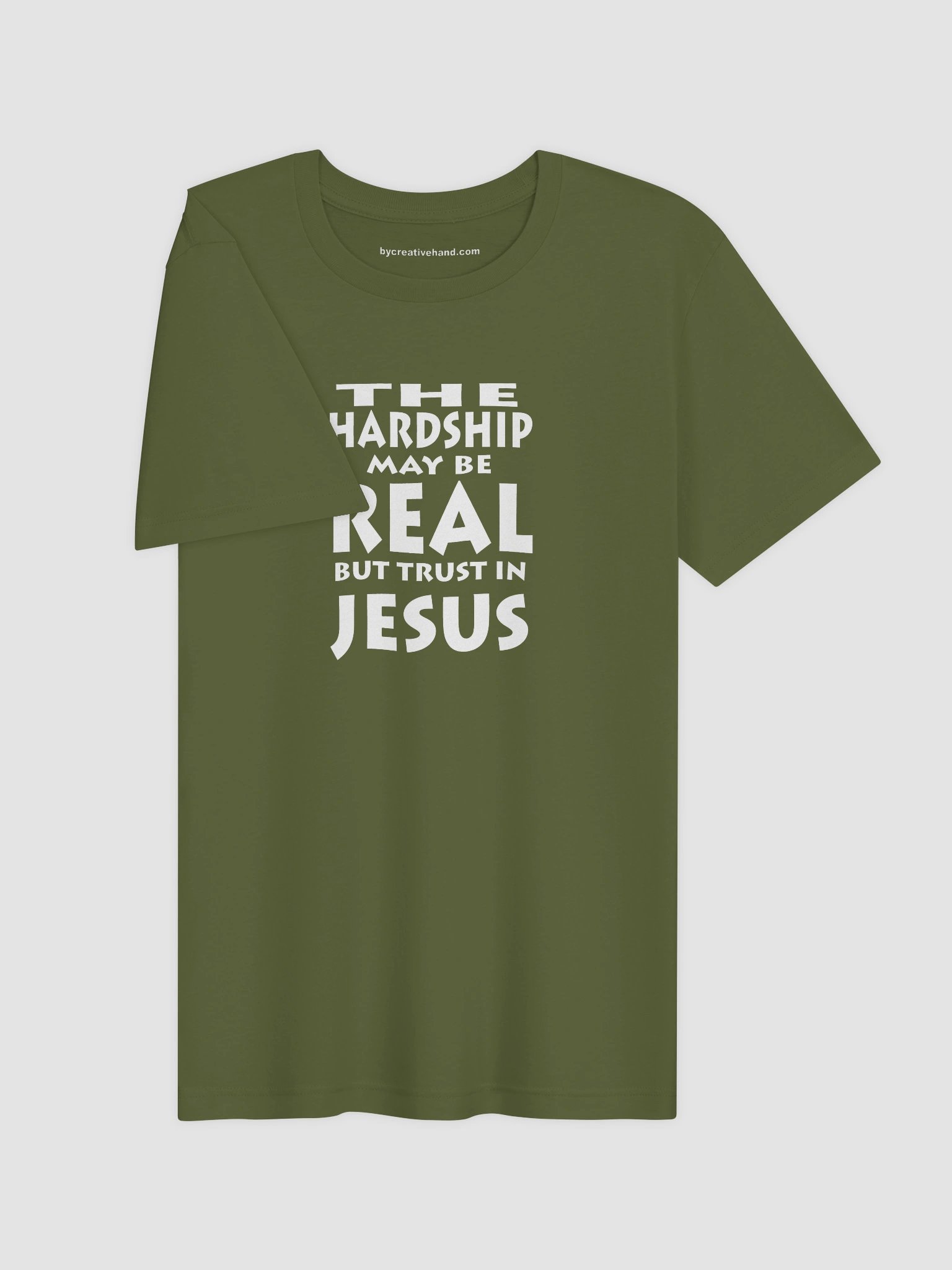 Real Jesus Hardship T-Shirt WTX product image (28)
