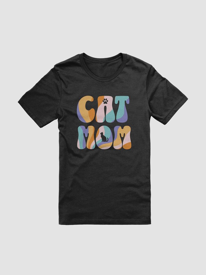 Cat Mom Tee - Colorful Edition product image (1)