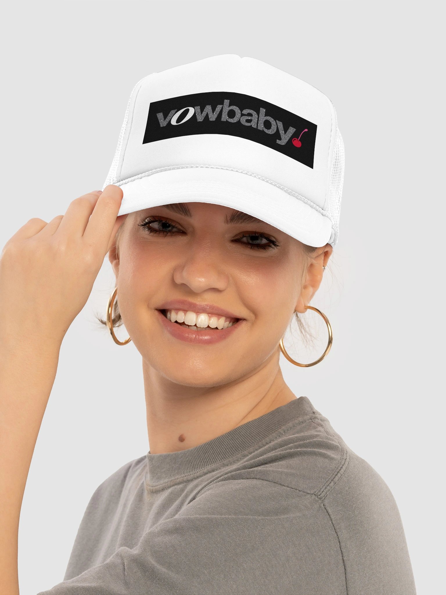 vowbaby Logo Trucker · Static product image (5)